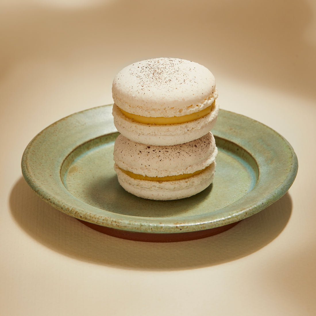 Bánh Macaron Đậu Trắng & Vani