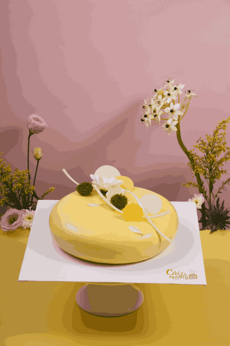 Happy Sunrise – Entremet Thanh Trà