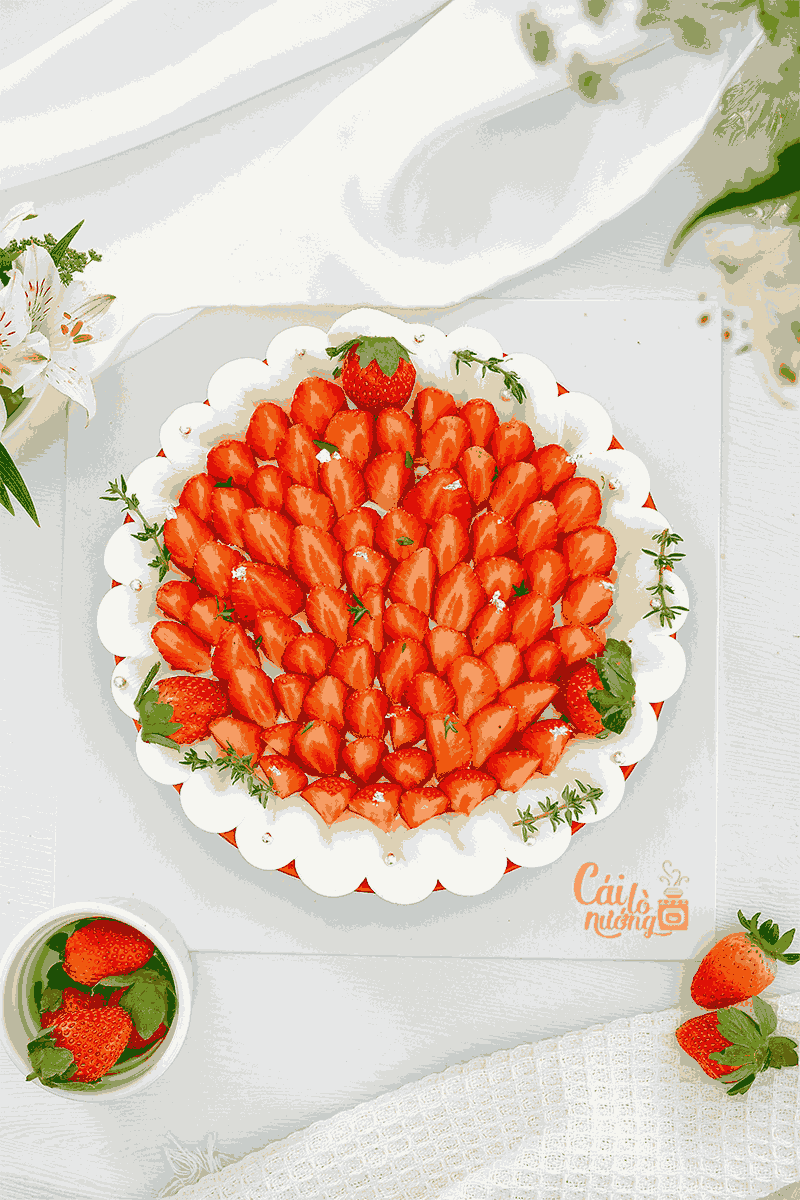 Flan Gato Strawberry – Flan Gato Dâu